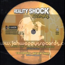 Reality Shock Records-12"-Riots In The Streets / Aqua Livi+Uk Riots / Sweetie Irie + Never That / Valorous
