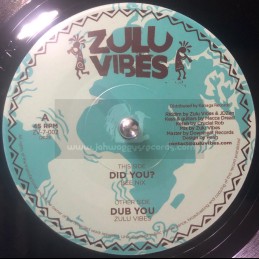 Zulu Vibes-7"-Did You ? /...