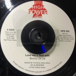 HIGH POWER MUSIC-7"-LOVE ME...