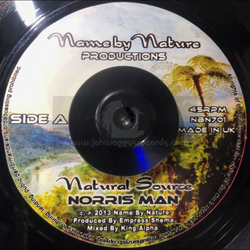 Name By Nature Productions-7"-(Test Press)-Natural Source / Norris Man