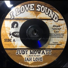 I Love Sound-7"-Jah Love /...