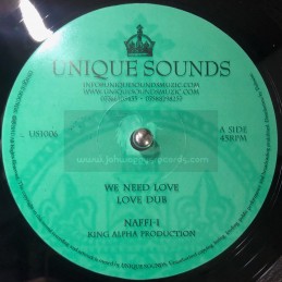 UNIIQUE SOUNDS-12"-WE NEED...