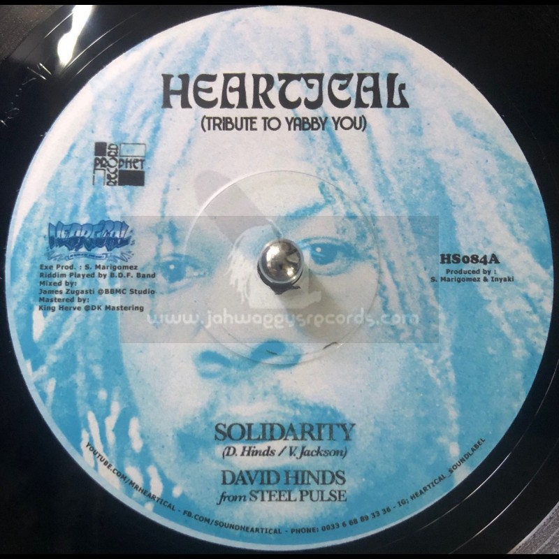 Heartical-7"-Solidarity / David Hinds + Don't Play With Fire / Neto Yuth