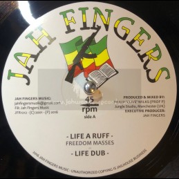Jah Fingers Music-12"-Life...