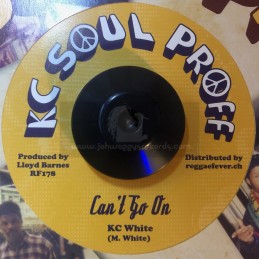 Kc Soul Proff-7"-Cant Go On...