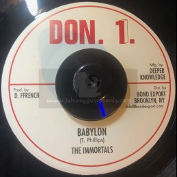 Don.1 - 7"-Babylon / The...
