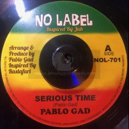 No Label-7"-Serious Time /...