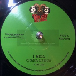 Ram Goat Records-7"-I Will...