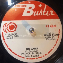 Prince Buster-7"-Idi Amin /...
