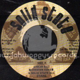 Solid State-7"-African Race / Chester Coke