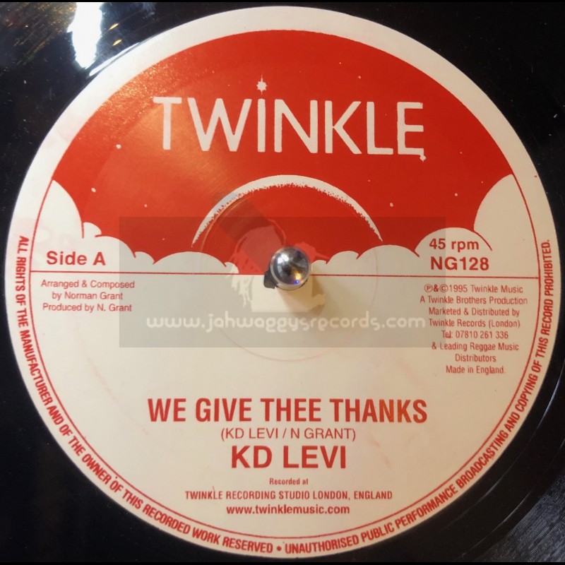 Twinkle Brothers-12"-We Give Thee Thanks + Children Of Jah / K.D. Levi