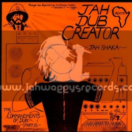 Jah Shaka Music-LP-Jah Dub Creator / Commandments Of Dub Chapter 5