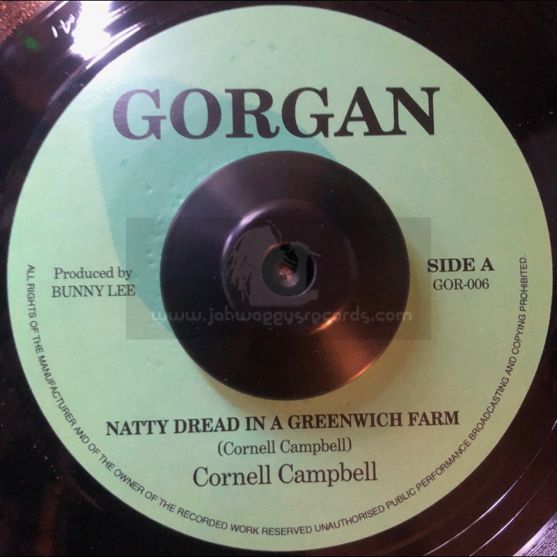 Gorgan-7"-Natty Dread In A Greenwich Farm / Cornell Campbell
