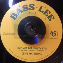 Bass Lee Music-7"-Live not...