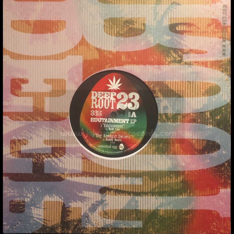 Deep Root-10"-Edutainment ep / Rudi Lee , Daddy Roots , Fitta Warrior (Abassi All Stars)