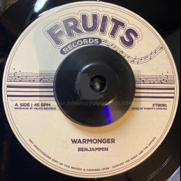 Fruits Records-7"-Warmonger...