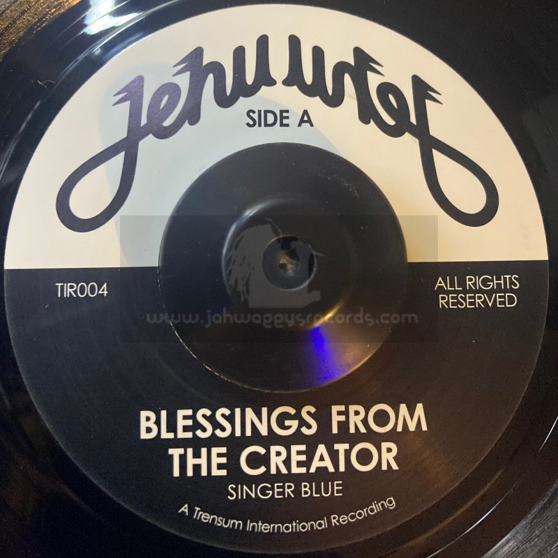Jehu-7"-Blessings From The Creator / Singer Blue