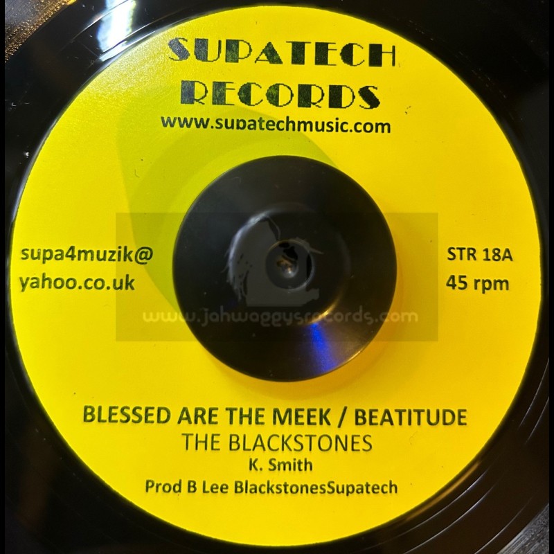 Supatech Records-7"-Blessed Are The Meek/Beatitude-The Blackstones+I Wanna Hold You In My Arms/Lenny Banton & The Blackstones