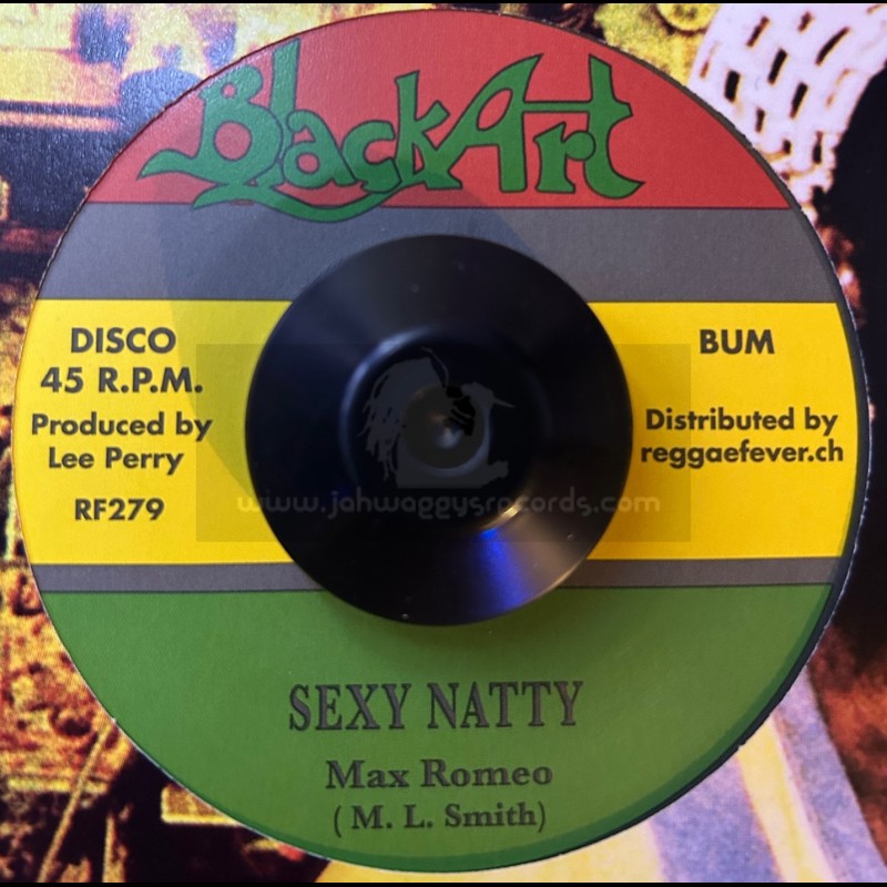 Black Art-7"-Sexy Natty / Max Romeo + Stealin / Max Romeo