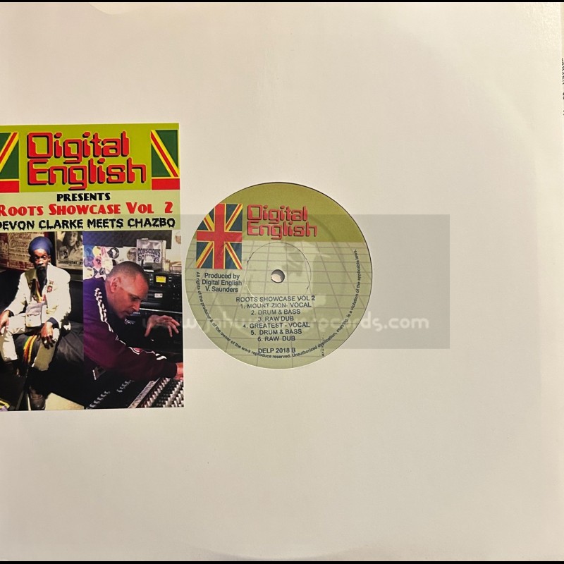 Digital English-12"-Roots Showcase Vol 2 / Devon Clarke Meets Chazbo