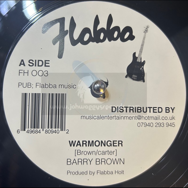 Flabba-12"-Warmonger / Barry Brown
