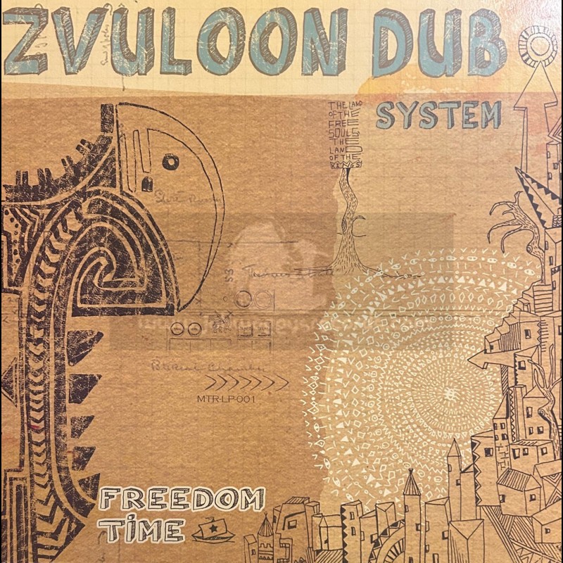 Med.Tone Records-LP-Freedom Time / Zvuloon Dub System