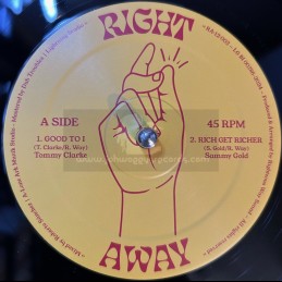 Right Away-12"-Good To I /...