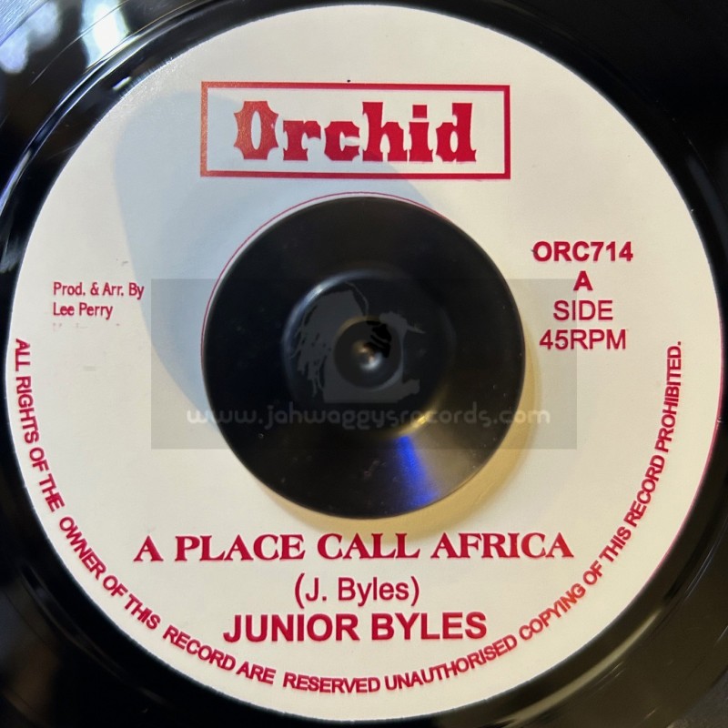 Orchid-7"-A Place Called Africa / Junior Byles