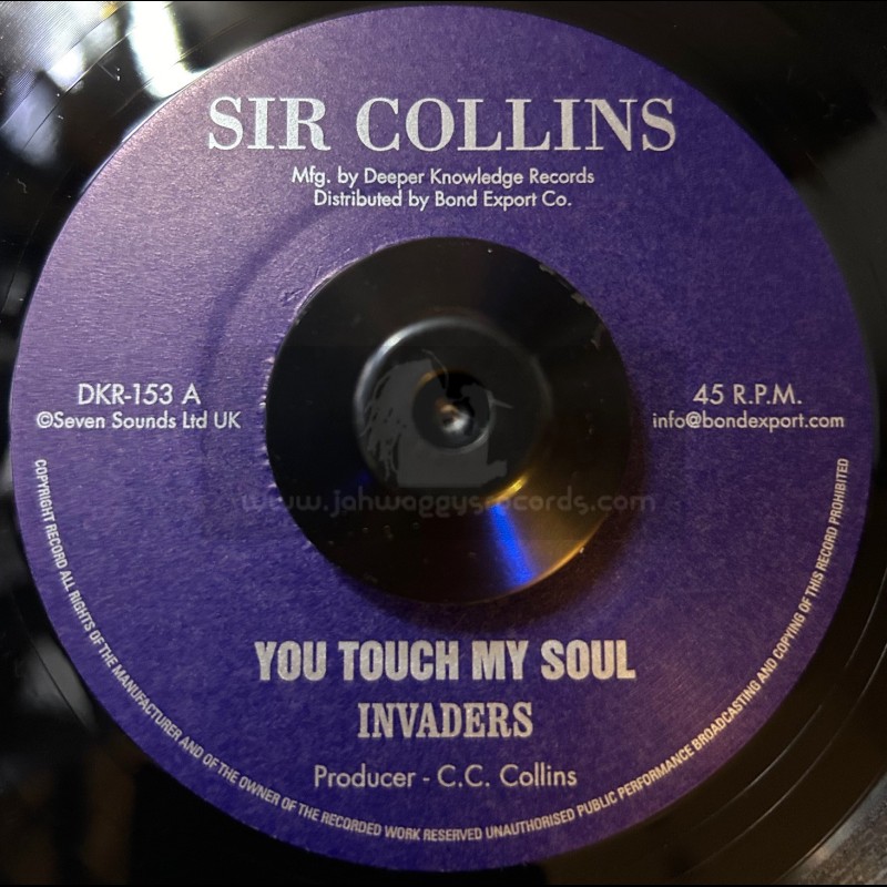 Sir Collins-7"-You Touch My Soul / Invaders
