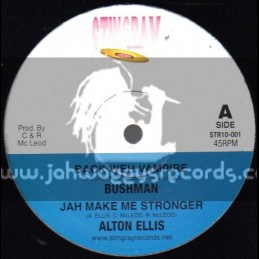 Stingray Records-10"-Back Weh Vampire/Bushman + Jah Make Me Stronger/Alton Ellis + Hypocrite/Don Campbell