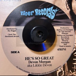 Tiger Records-7"-He"s So...