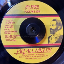 Jah All Mighty-7"-Jah Know...