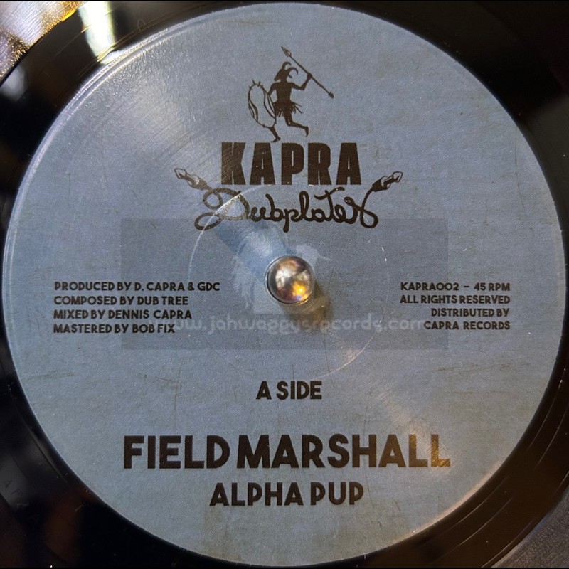 Kapra Dubplates-7"-Field Marshall / Alpha Pup + Kung Fu / Dennis Capra