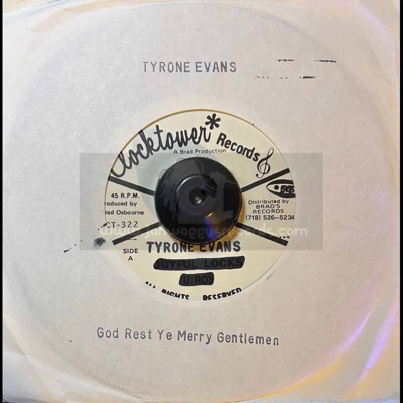 Clock Tower Records-7"-God Rest Ye Merry Gentleman / Tyrone Evans