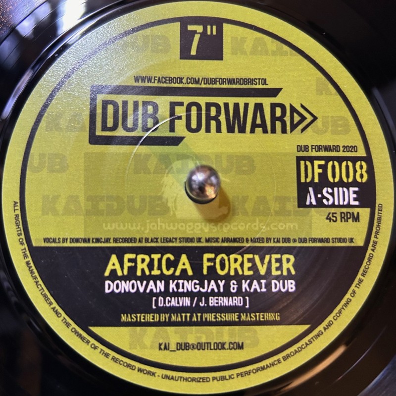 Dub Forward-7"-Africa Forever / Donovan Kingjay & Kai Dub