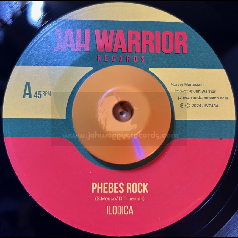 Jah Warrior Records-7"-Phebes Rock / I-lodica + Phebes Rock Pt 2 / Jah Warrior