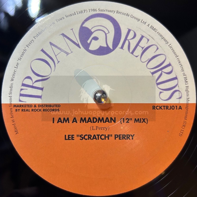 Trojan-12"-I Am A Madman / Lee "Scratch" Perry + MadMan Dubwise / Mad Professor