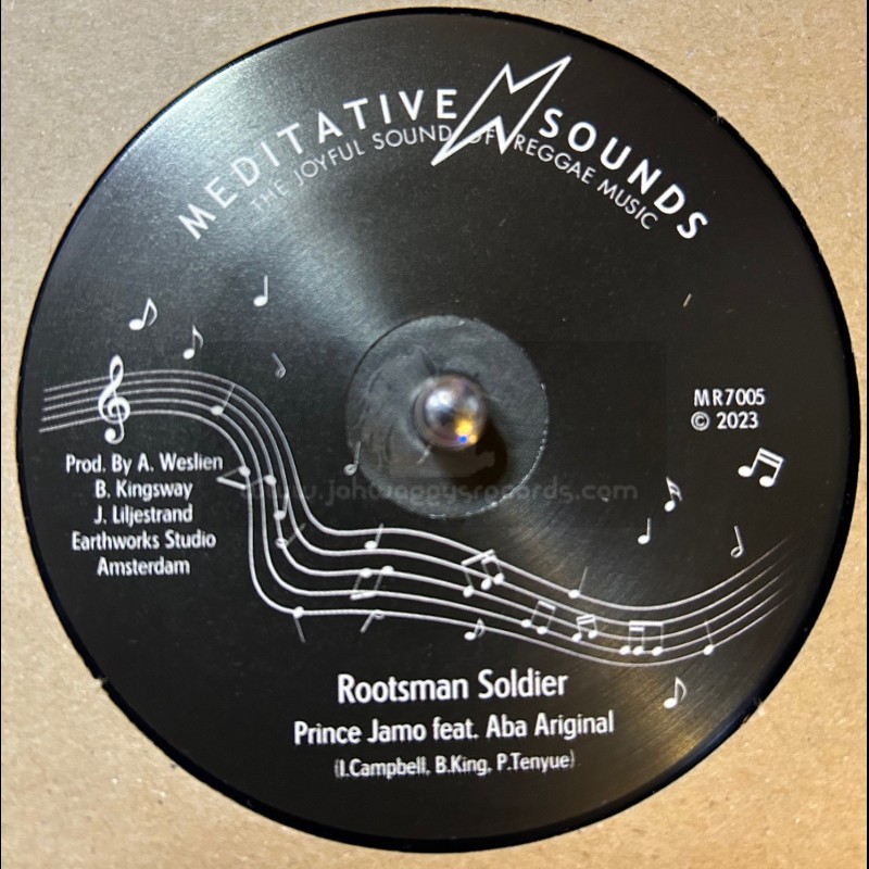 Meditative Sounds-7"-Rootsman Soldier / Prince Jamo And Aba Ariginal