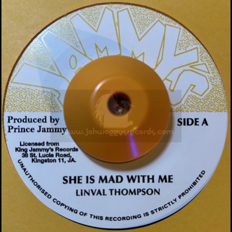 Jammys-7"-She Is Mad With Me / Linval Thompson