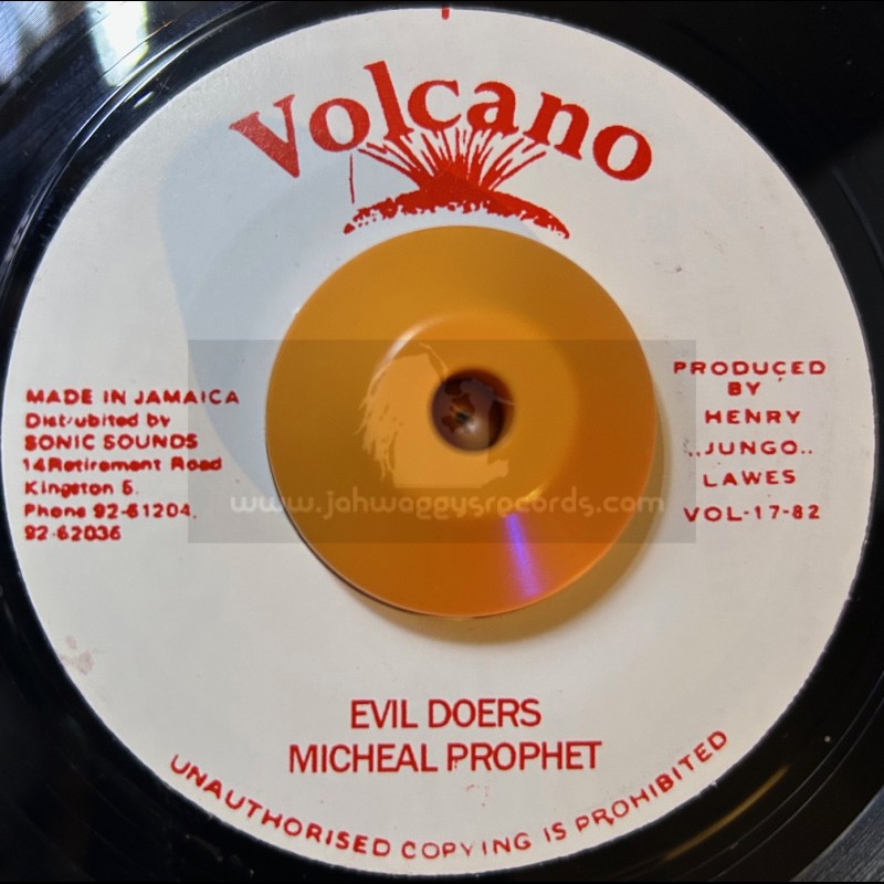 Volcano-7"-Evil Doers / Micheal Prophet
