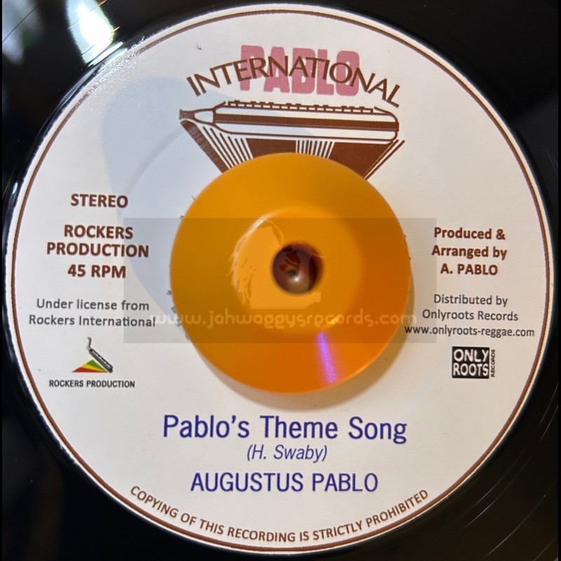 Pablo International-7"-Pablo's Theme Song / Augustus Pablo + Tubby Dub Song / Augustus Pablo