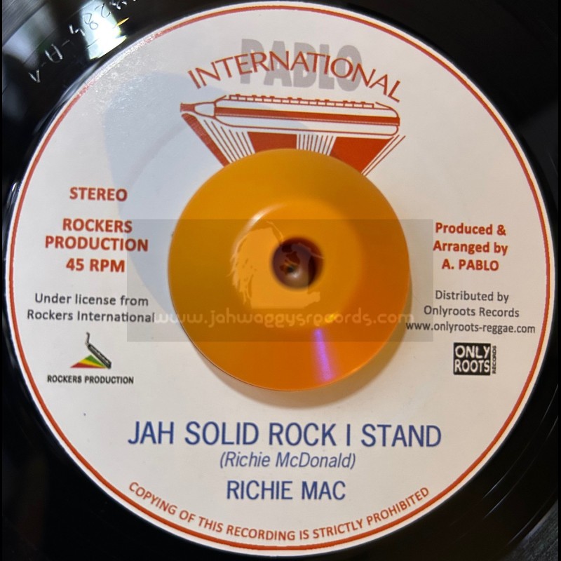 Pablo International-7"-Jah Solid Rock I Stand / Richie Mac + Java / Augustus Pablo