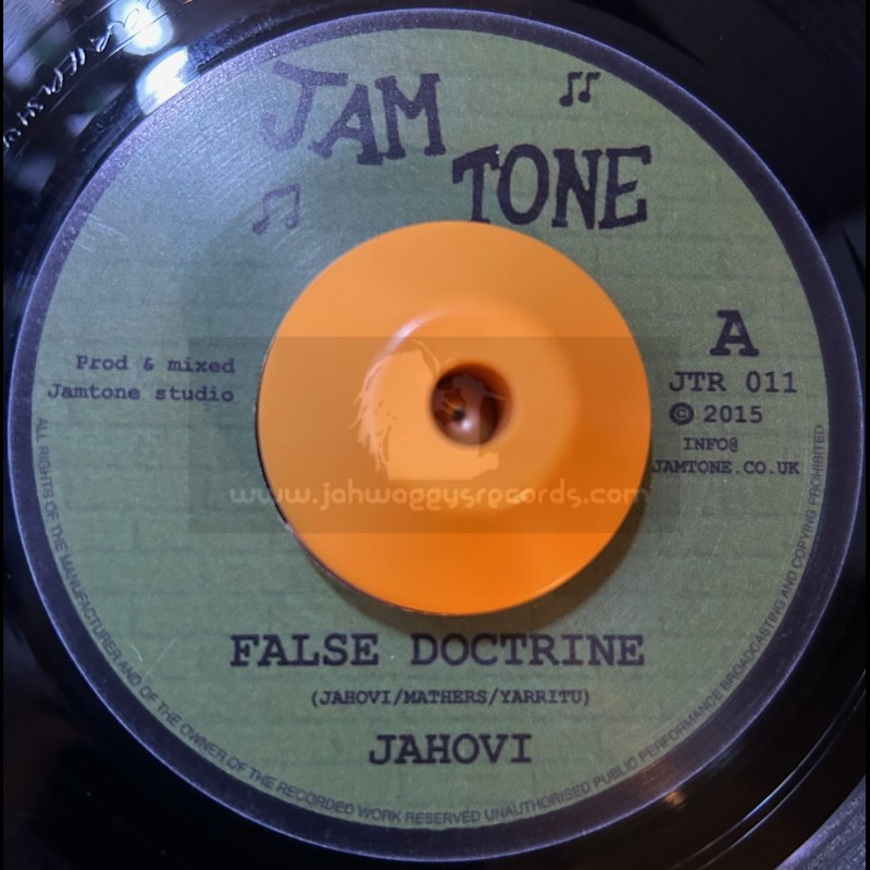Jam Tone Records-7"-False Doctrine / Jahovi