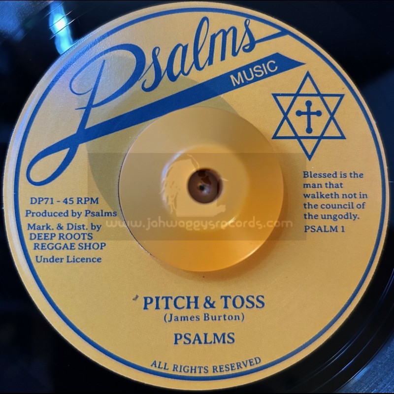 Psalms Music-7"-Pitch And Toss / Psalms