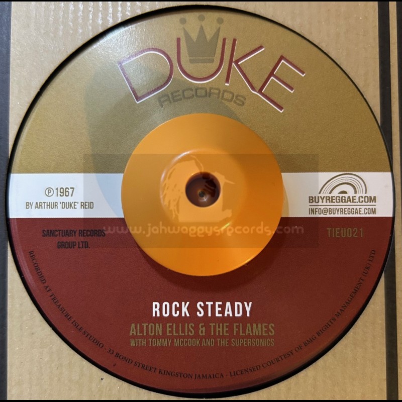 Duke Records-7"-Rock Steady / Alton Ellis + It's Rocking Time / Phyllis Dillon