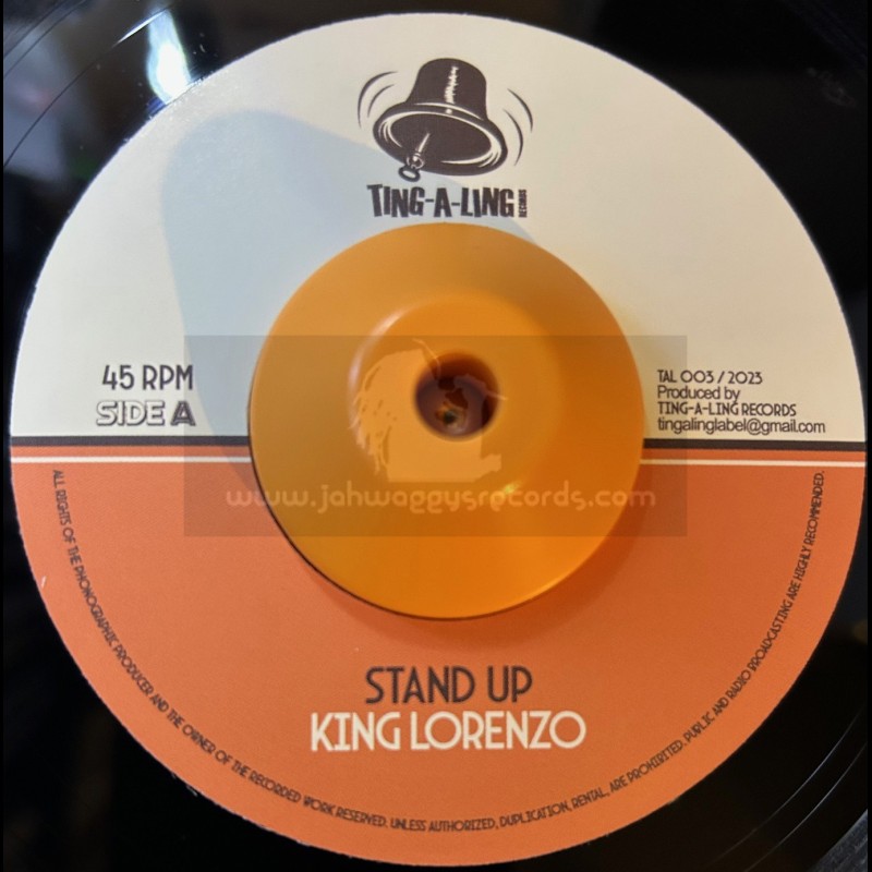 Ting A Ling Records-7"-Stand Up / King Lorenzo