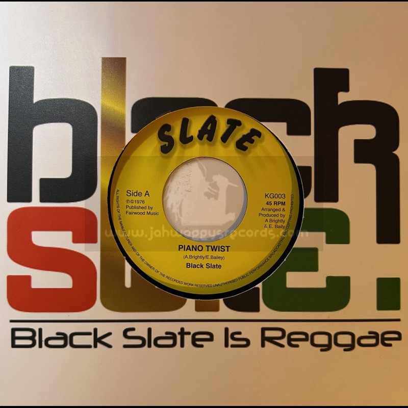 Slate-7"-Piano Twist / Black Slate