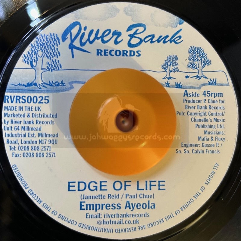 RiverBank Records-7"-Edge Of Life / Empress Ayeola