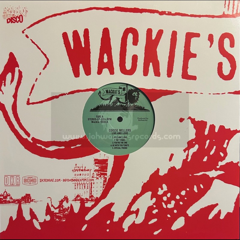 Wackie's-Lp-Live And Love / Coozie Mellers