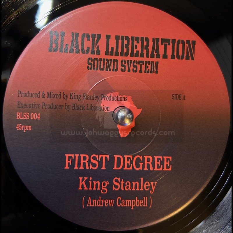 Black Liberation Sound System-7"-First Degree / King Stanley